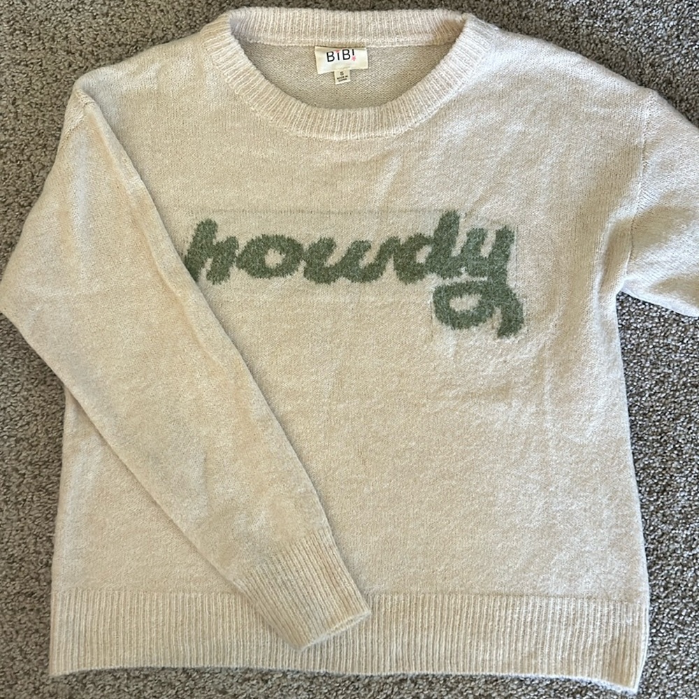 Howdy Sweater